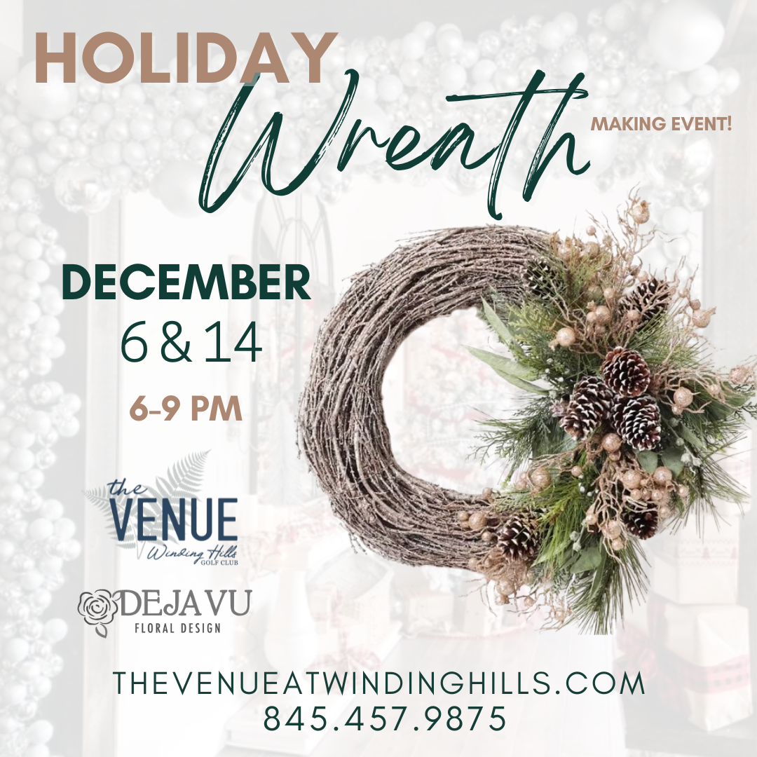 Wreath Making Event at Winding Hills Golf Club